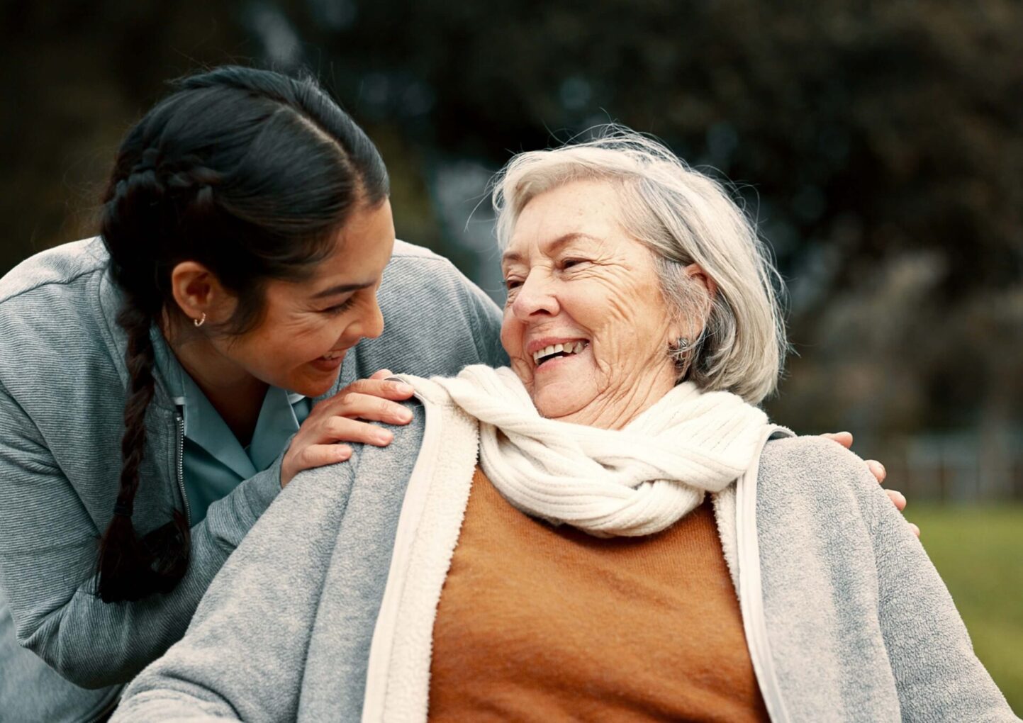 care home wellbeing for residents and staff